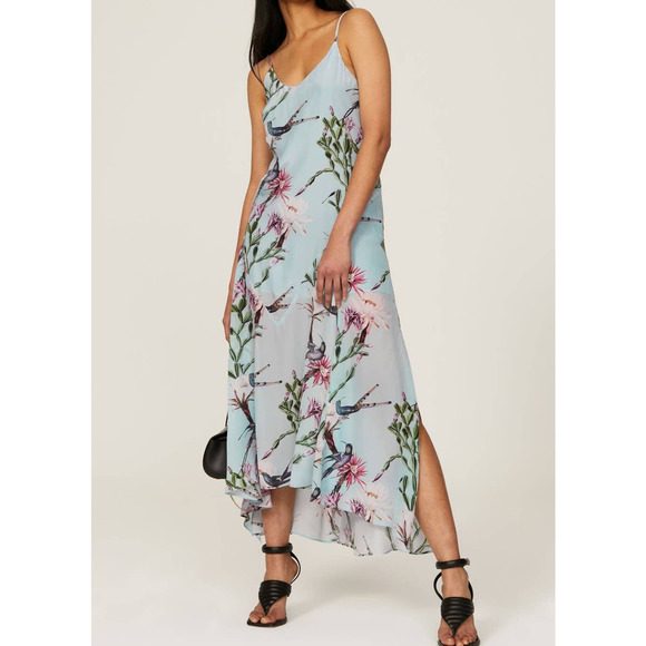 All Saints Dresses & Skirts - All Saints Essey Senja  Slip Dress V Neck Sleeveless Size 6